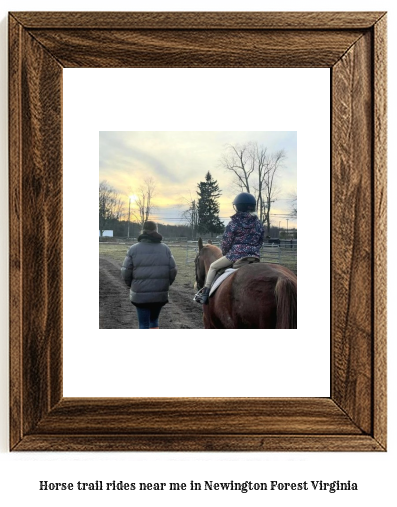 horse trail rides near me in Newington Forest, Virginia